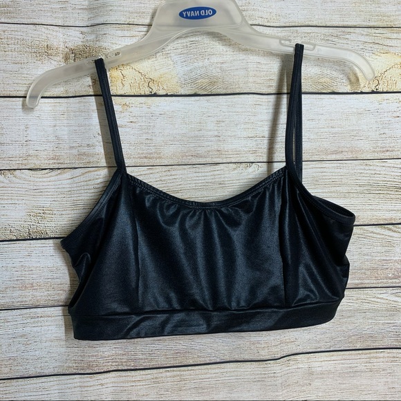 Faux Leather Bra Top - Picture 2 of 4